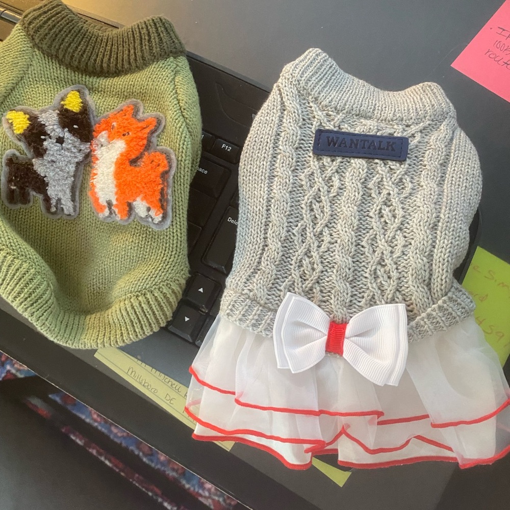 New dog sweaters for small dogs
